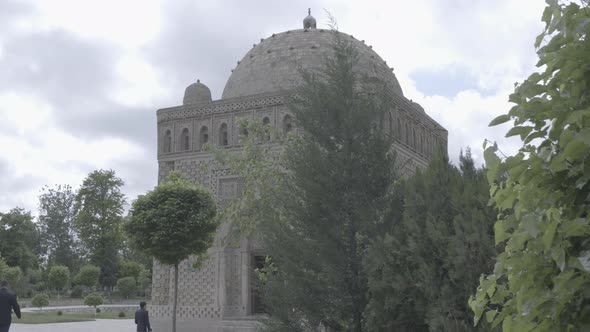 Historic Bukhara City of Uzbekistan. Samanid Mausoleum. alt