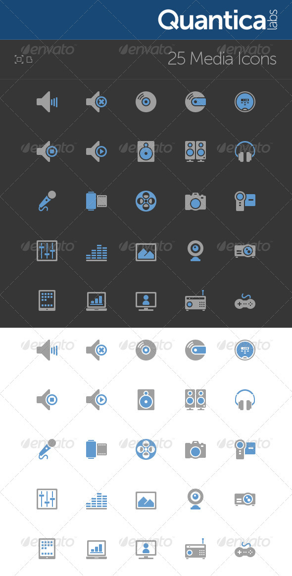 25 Media Icons - Media Icons