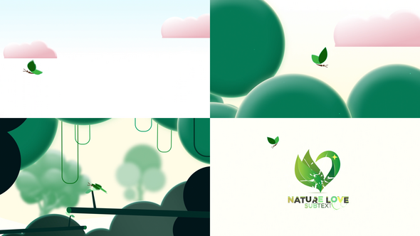 Nature Logo Revealer Logo Stings template preview