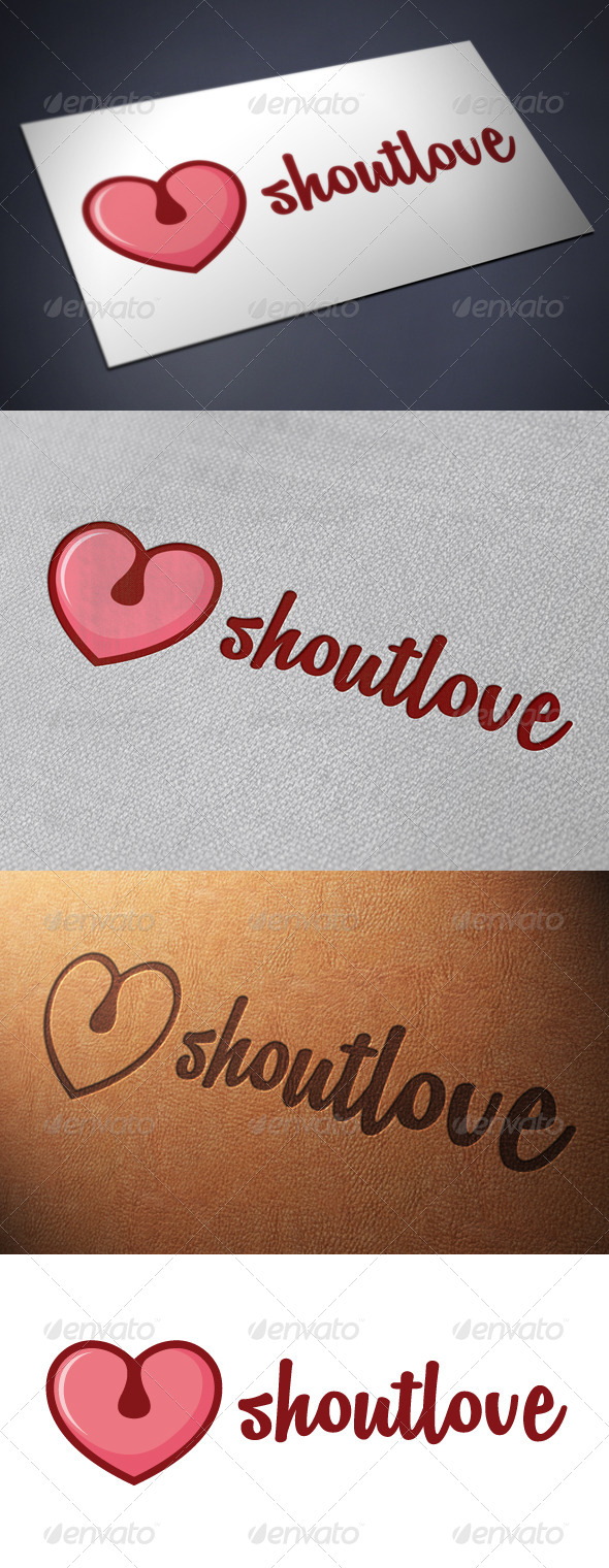 Shout Logo Template - Humans Logo Templates