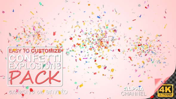 Celebration 4K Confetti Explosions alt