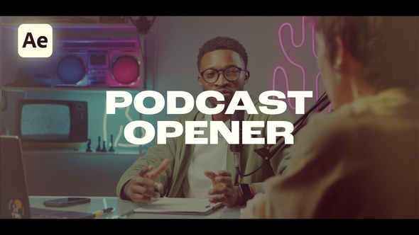 Podcast Opener Openers template preview