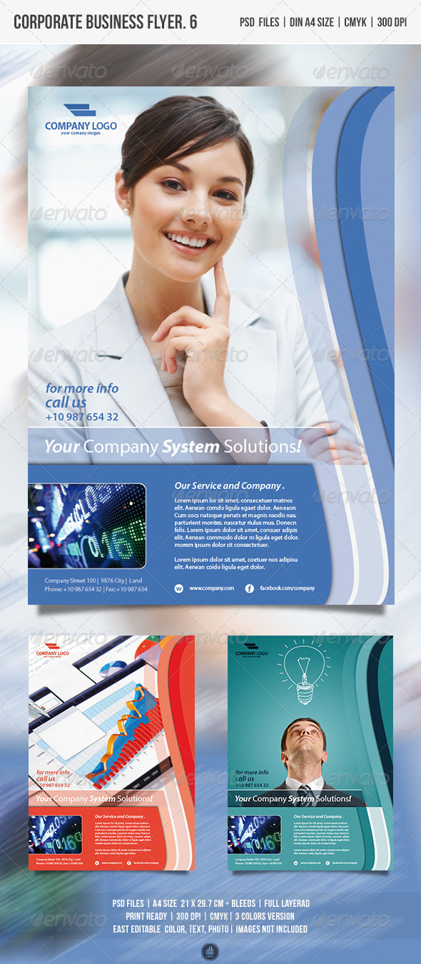 Corporate Business Flyer Vol.6 - Corporate Flyers