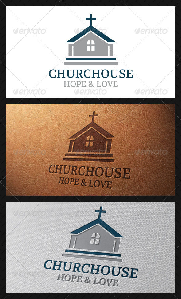 Church Classic Logo Template - Buildings Logo Templates