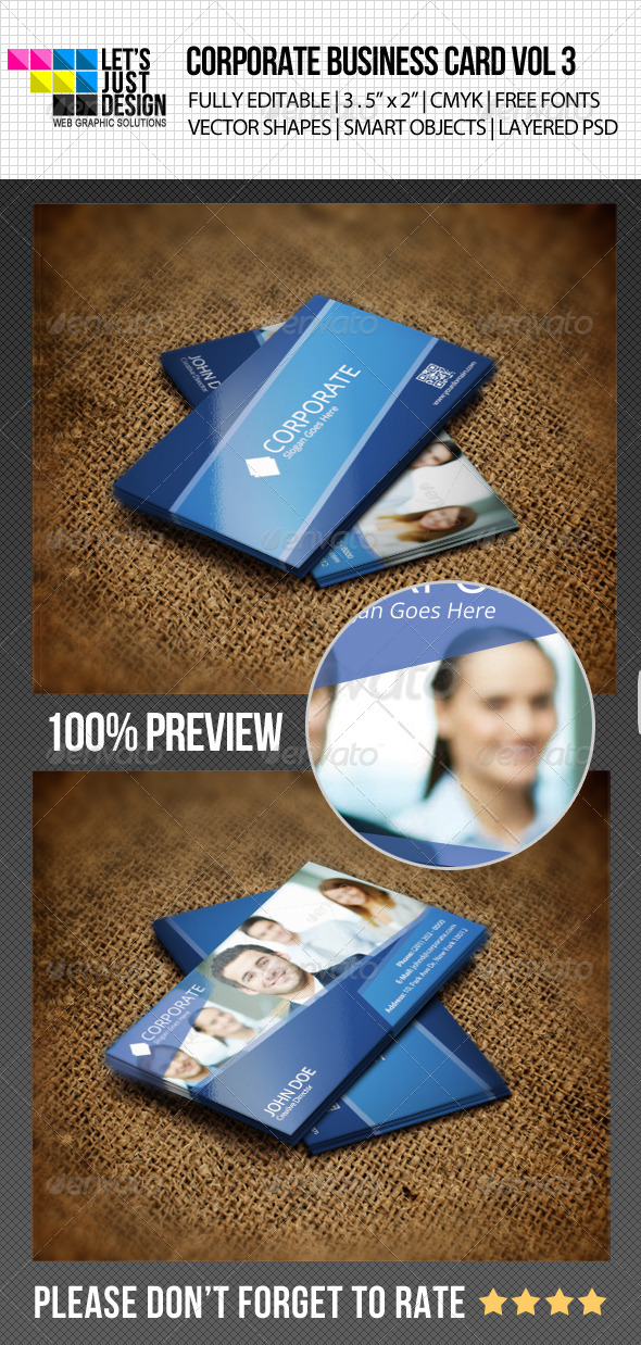 Corporate Business Card Vol 3 - Corporate Business Cards