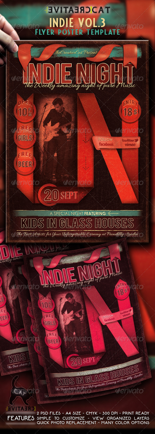 Indie Flyer/Poster Vol.3 - Events Flyers