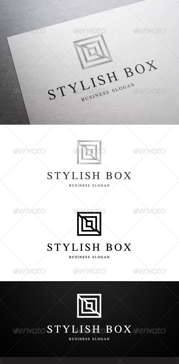Stylish Box Logo - Abstract Logo Templates