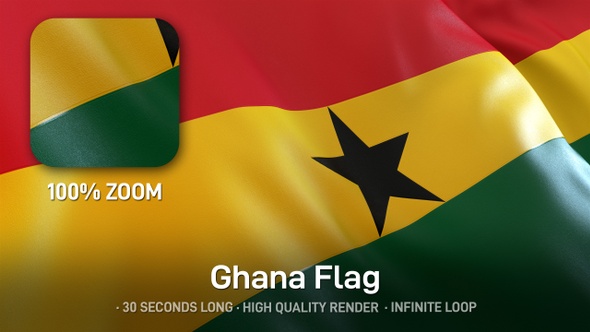 Ghana Flag alt