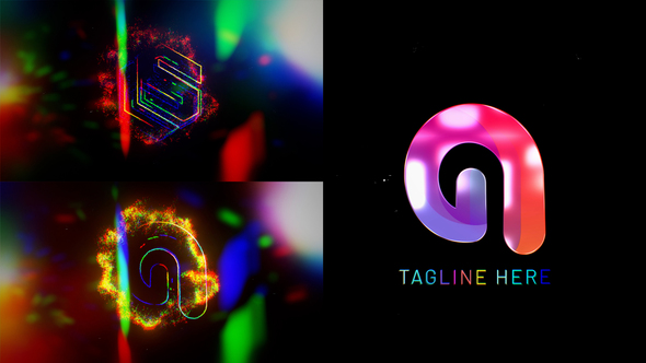 Logo - Glitch Logo Logo Stings template preview