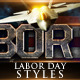 Labor Day Photoshop Styles