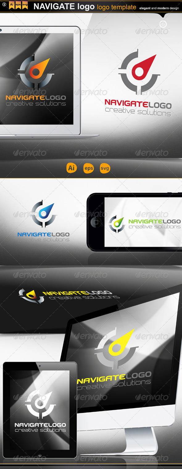 Navigate Logo - Logo Templates