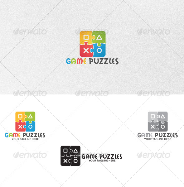 Game Puzzles - Logo Template - Symbols Logo Templates