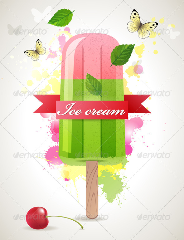 Ice Lolly - Food Objects