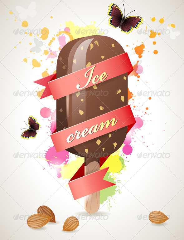 Choc-ice - Food Objects