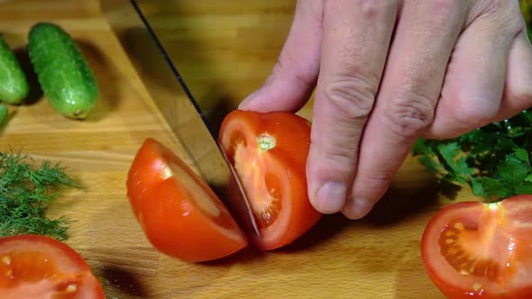 Tomato Cutting