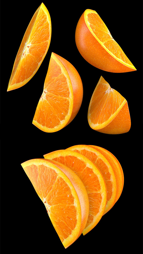 Orange Slice - 3Docean 4913094