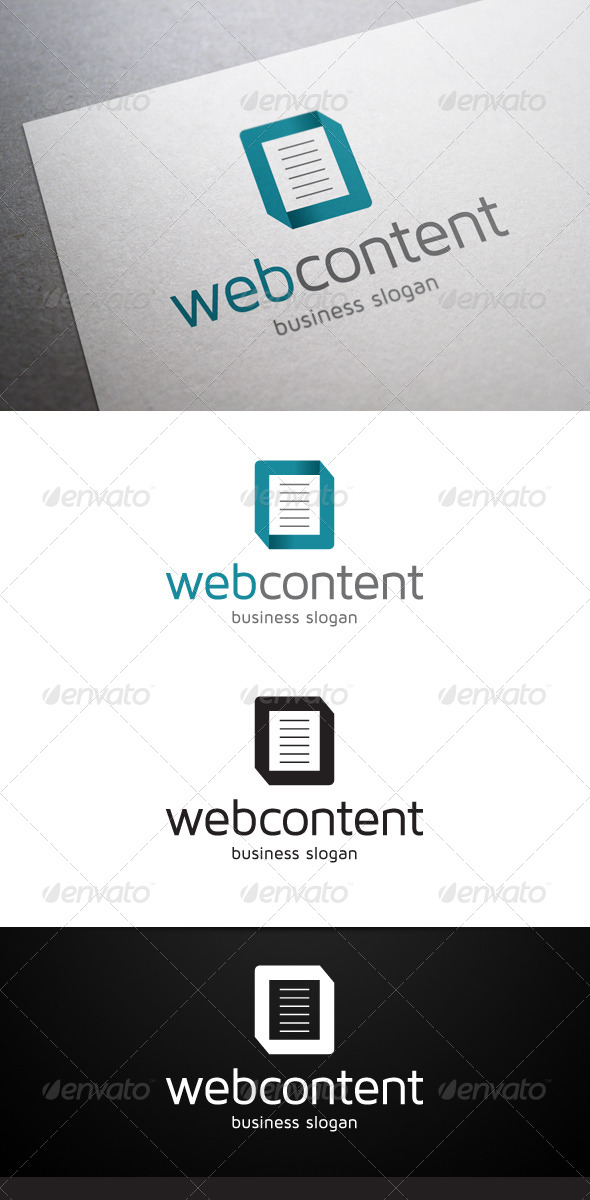 Web Content Logo - Abstract Logo Templates
