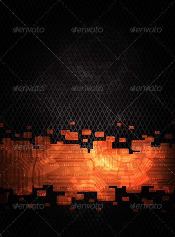 Abstract Background - Technology Conceptual