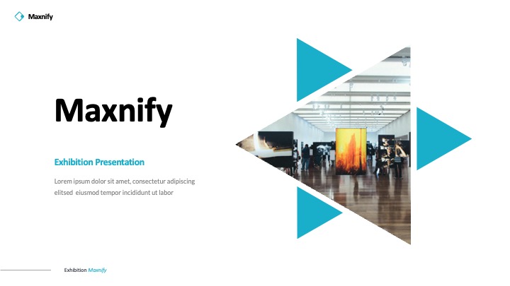 Maxnify - Exhibition Powerpoint Presentation Template, Presentation ...