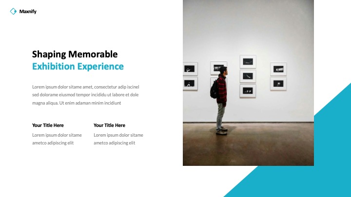 Maxnify - Exhibition Powerpoint Presentation Template, Presentation ...