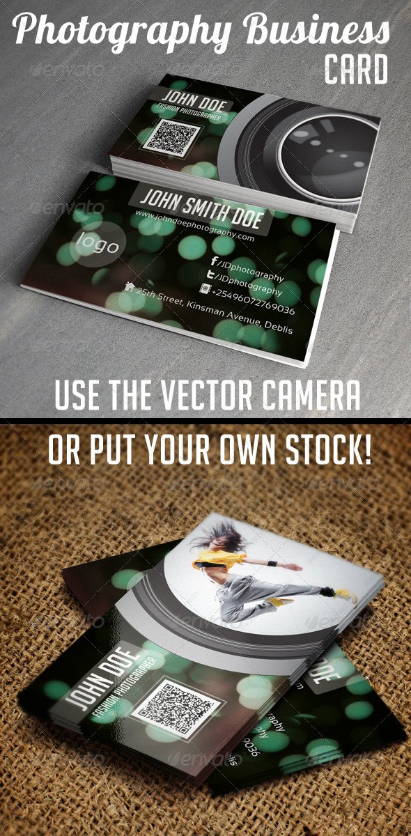 Photography Business Card V2 - Creative Business Cards