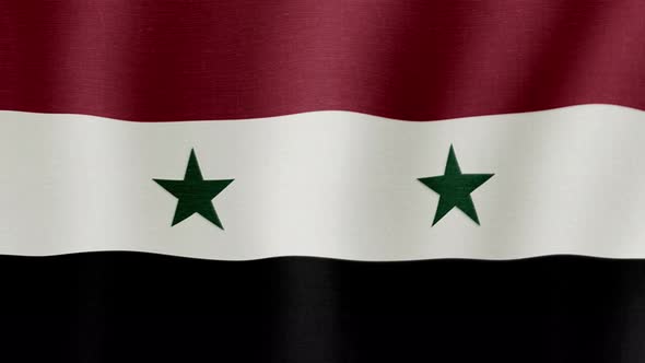 The National Flag of Syria