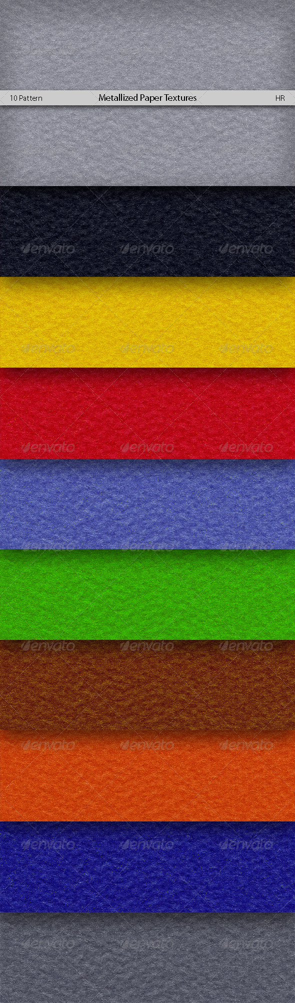 Metallized Colored Paper Texture - Paper Textures