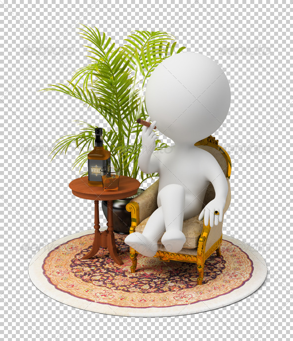 3d small people - luxury - Characters 3D Renders