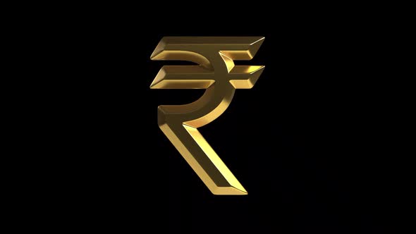 INR Indian Rupee Sign