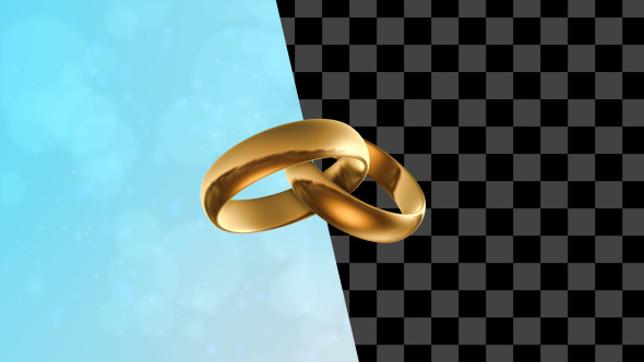 Wedding Rings Motion Loop