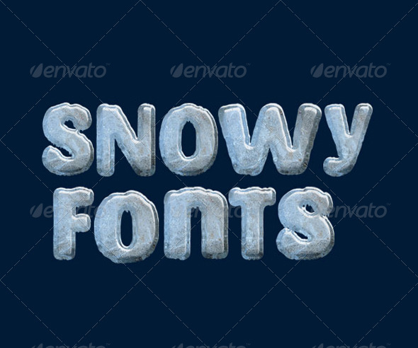Snowy Fonts