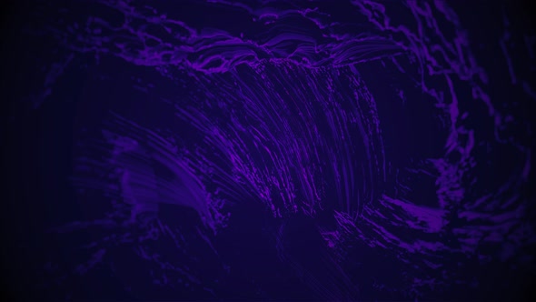 Deep Purple Modern Abstract Looping Torrent Texture Background Loop