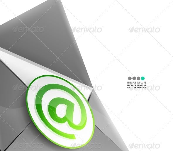 Email Internet Vector Background - Backgrounds Decorative