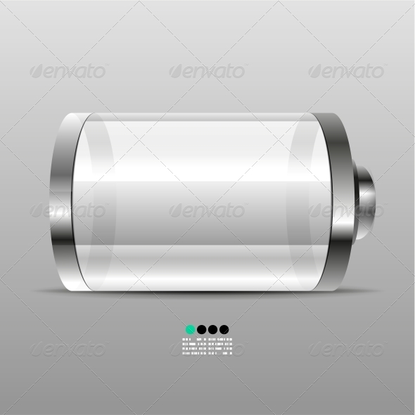 Battery Icon Design Template - Backgrounds Decorative