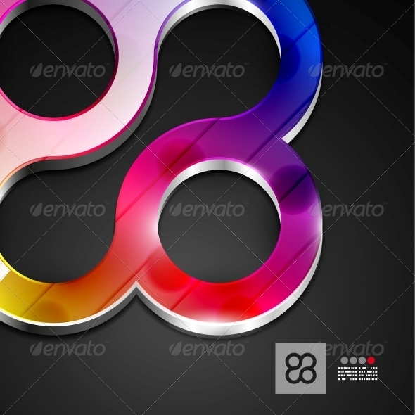 Abstract 3D Geometrical Design - Backgrounds Decorative