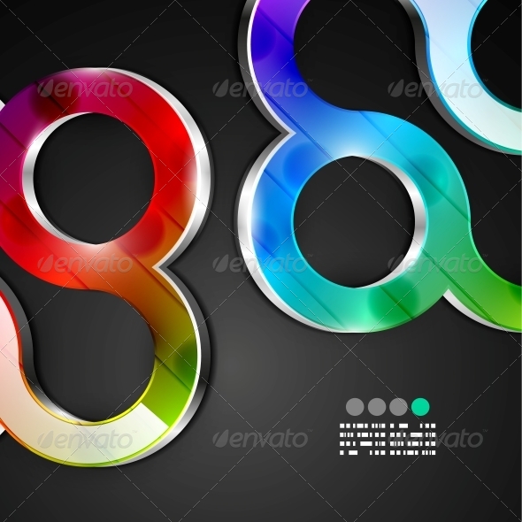 Abstract 3D Geometrical Design - Backgrounds Decorative