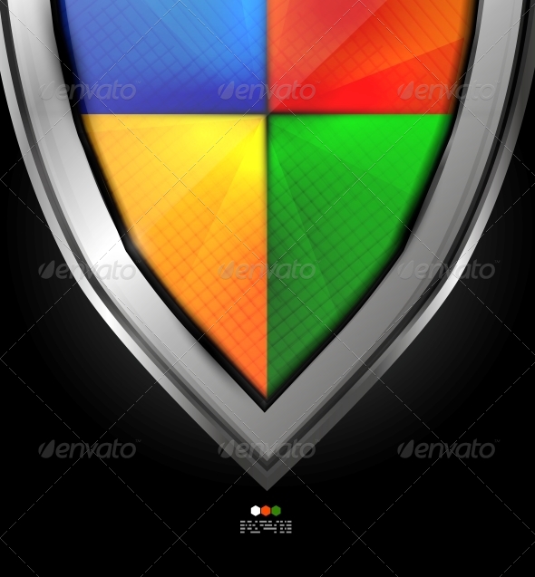 Colorful Guard Concept Design - Computers Technology