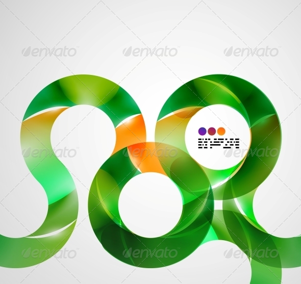 Colorful Abstract Swirl Background - Miscellaneous Conceptual