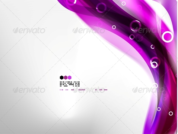 Purple Abstract Background - Web Technology