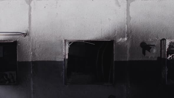 Vertical Video of a Warbombed Man in Ukraine alt