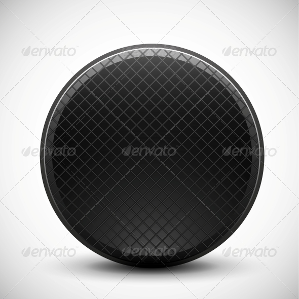 Dark Circle Made of Metal Grid Design - Miscellaneous Conceptual