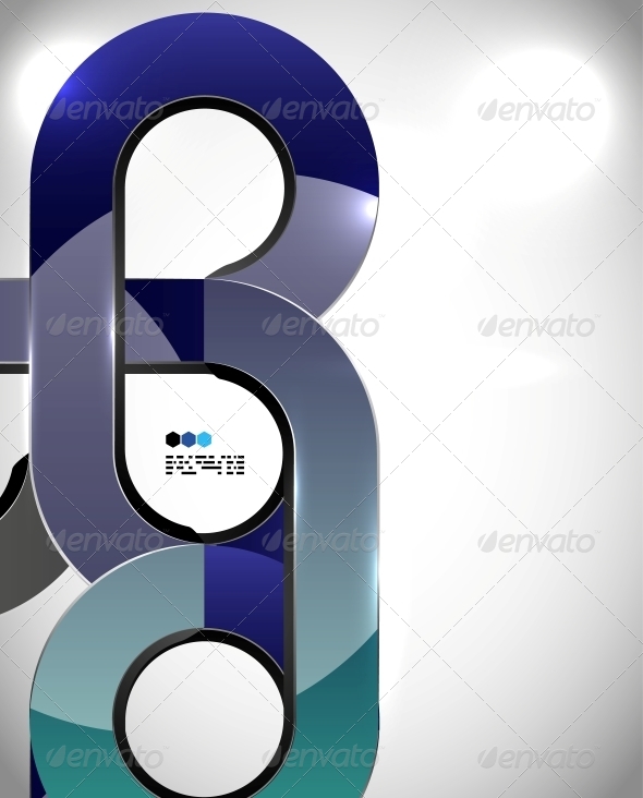 Abstract Swirl Techno Shape Design - Miscellaneous Conceptual