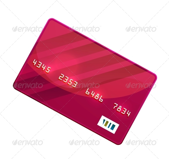 Color Credit Card Vector - Miscellaneous Conceptual