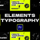 Elements Typography || MOGRT - VideoHive Item for Sale