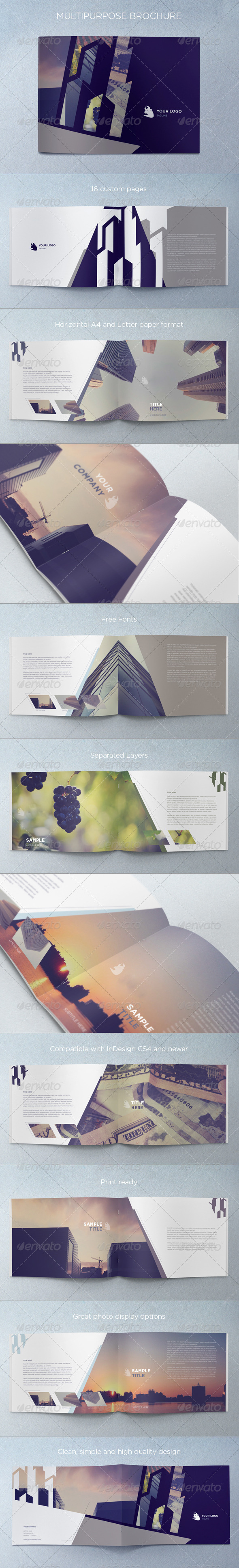 Multipurpose Brochure - Brochures Print Templates