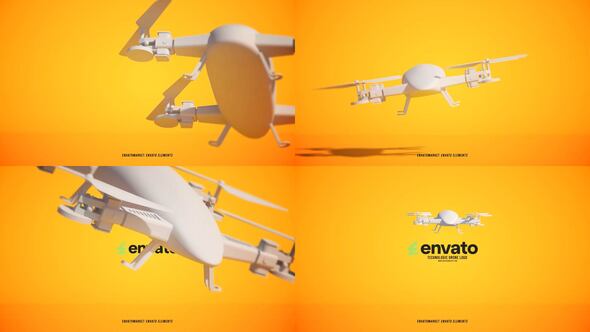 Drone Logo Logo Stings template preview