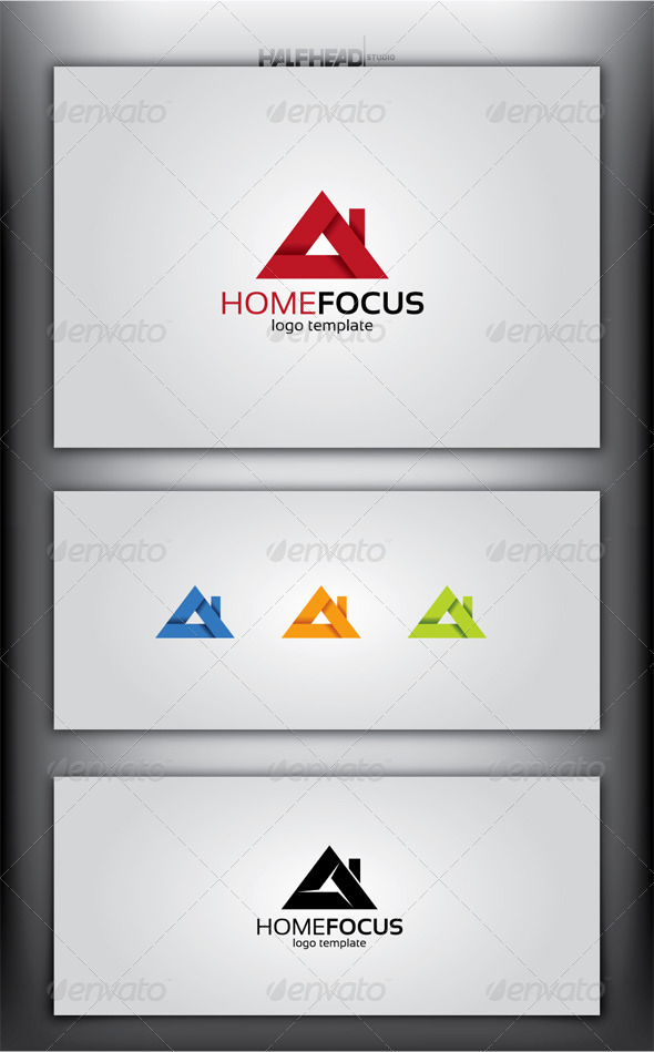 HomeFocus Logo Template - Buildings Logo Templates