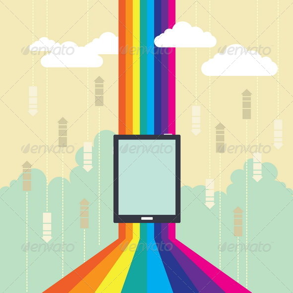 Colorful Wireless Technology - Web Technology