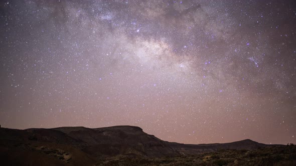 El Teide in Tenerife Canary Islands at Night alt