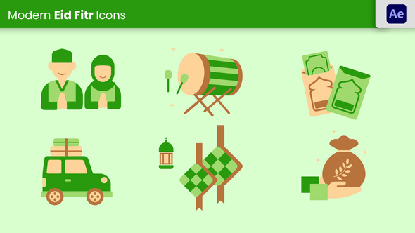 Eid Al Fitr Pack Elements template preview